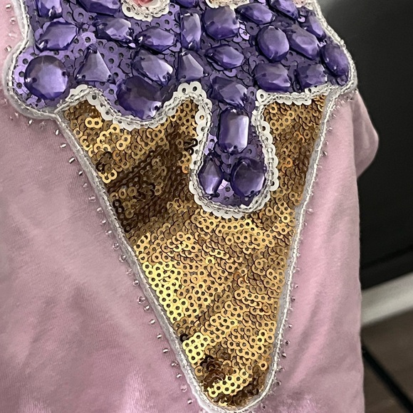 Lola and the Boys Ice Cream Crystal Tank Top - Picture 5 of 6